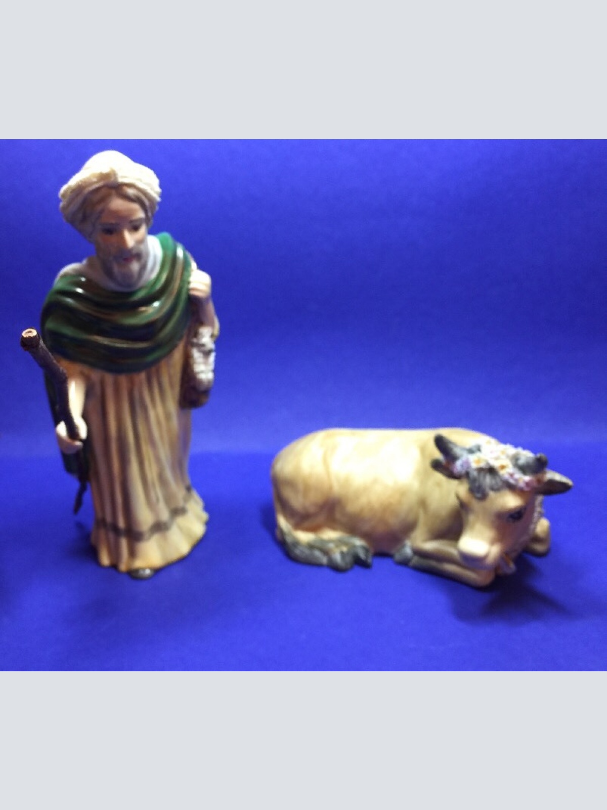 Krippe Porzellan Irish Dresden 11 teilig