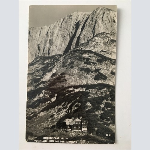 Hochschwab Voisthalerhütte mit der Südwand 30096 12345 RU