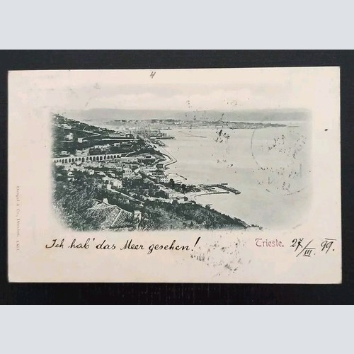 Triest Hafen Italien 80004 H Gr