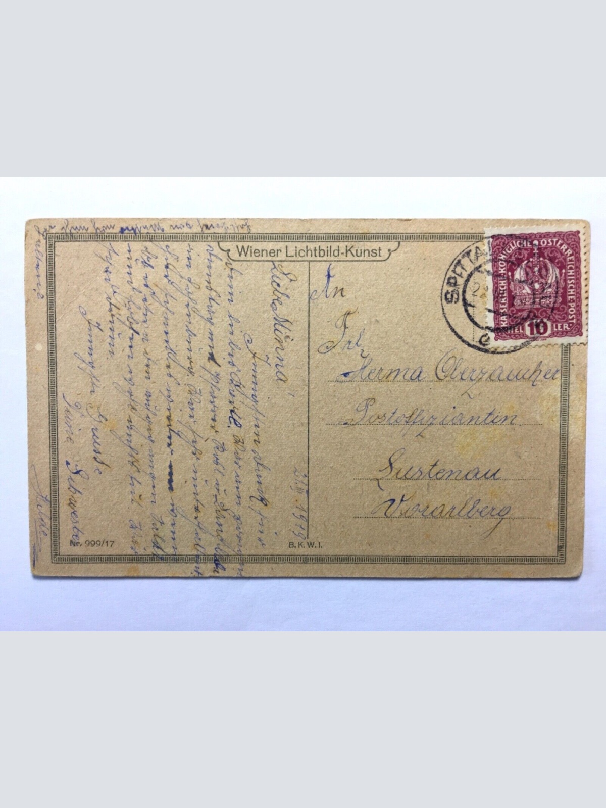 Einsamer Hof (R.R.v. Damaschka) - Bauernhof bei Nacht - Künstlerkarte 30161 TH