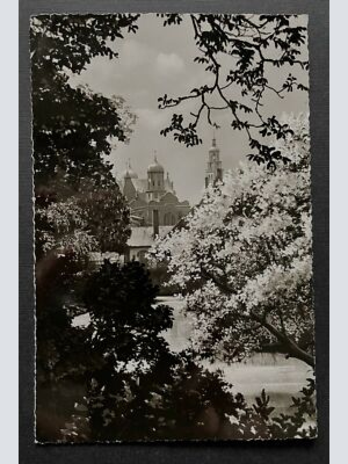 Augsburg Blick Rathaus Perlach Fluss Park Bayern Deutschland 400264 TH