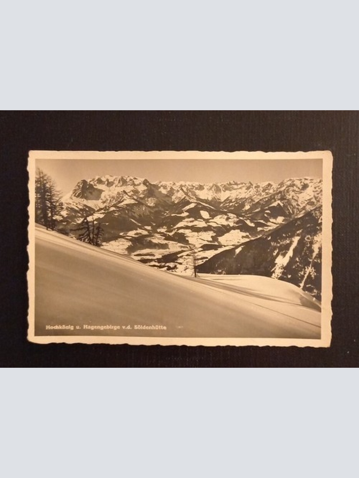 Hochkönig U.Hagengebirge  600734A Ga G