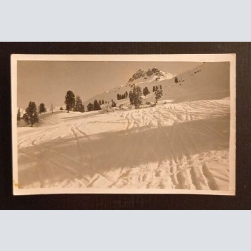 Ansichtskarte Abfahrt V.Sennenjoch 600744A Ga G