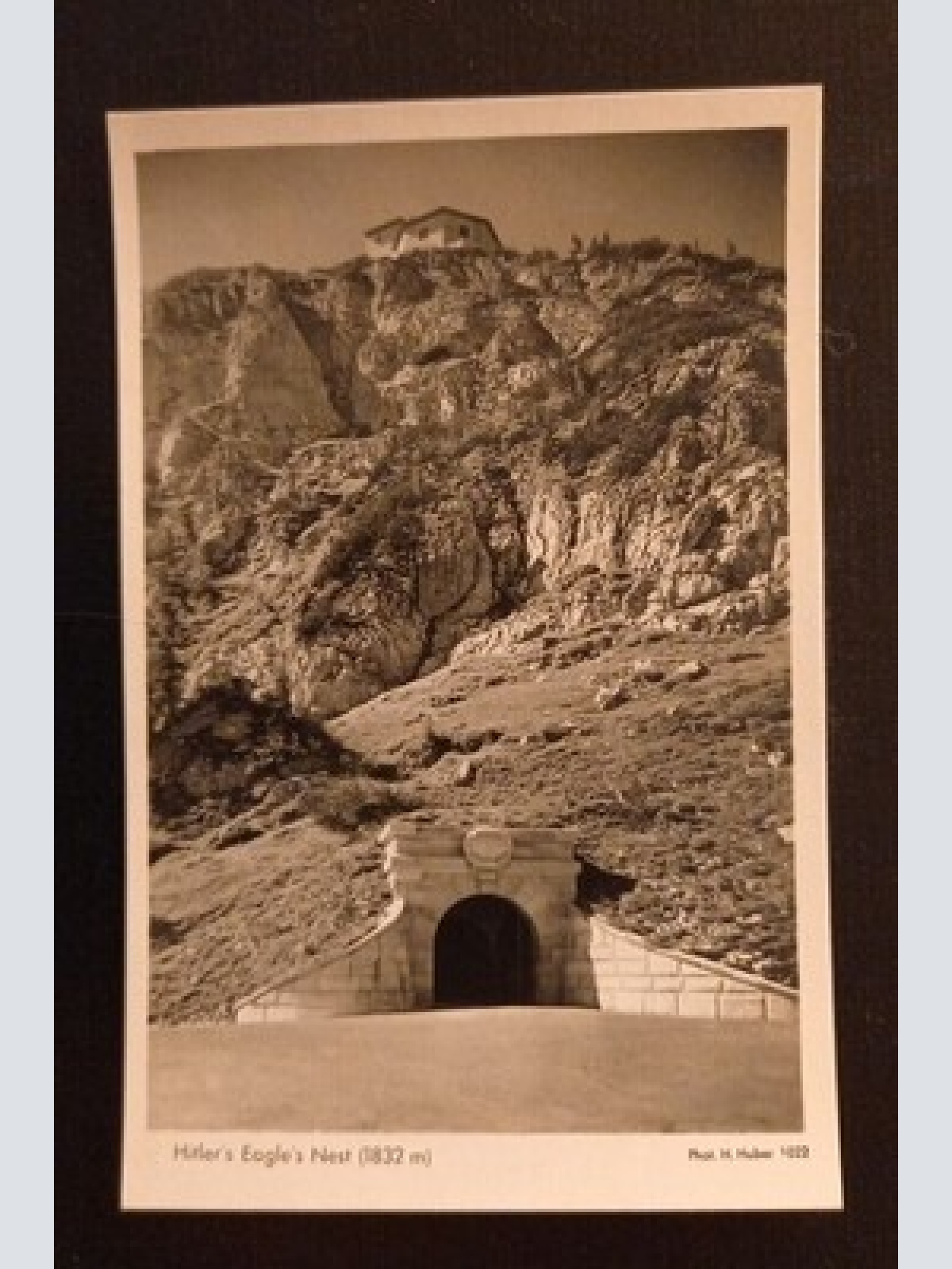 Ansichtskarte Militaria IIWK Berchtesgaden Hitlers Eagle's Nest 600790A Ga G