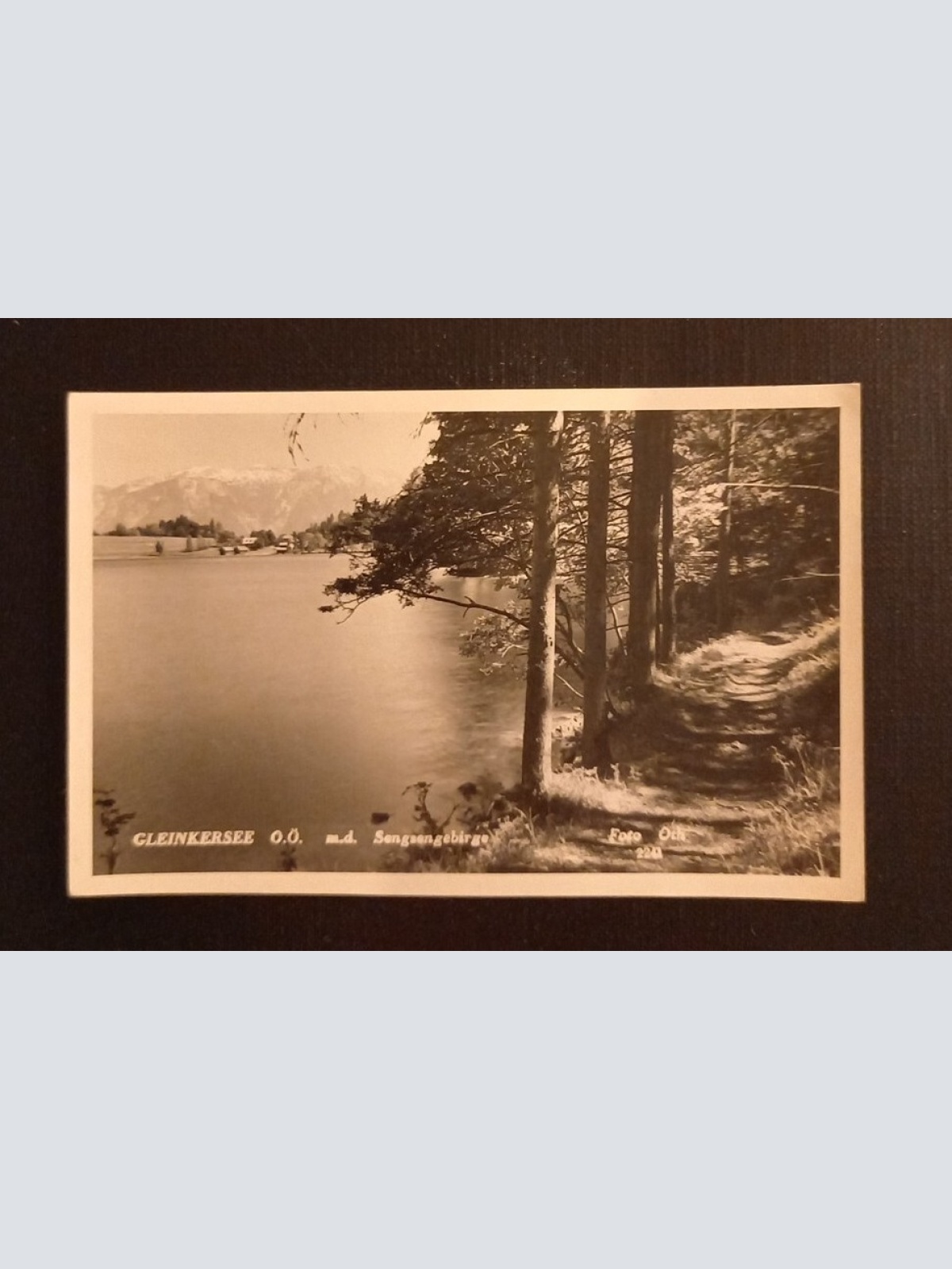 Gleinkersee O.Ö.mit Sengsengebirge 40133 Ga G