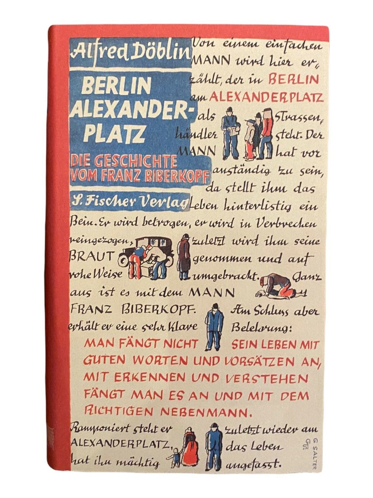 934 Alfred Döblin BERLIN ALEXANDER PLATZ- DIE GESCHICHTE VOM FRANZ BIBERKOPF HC
