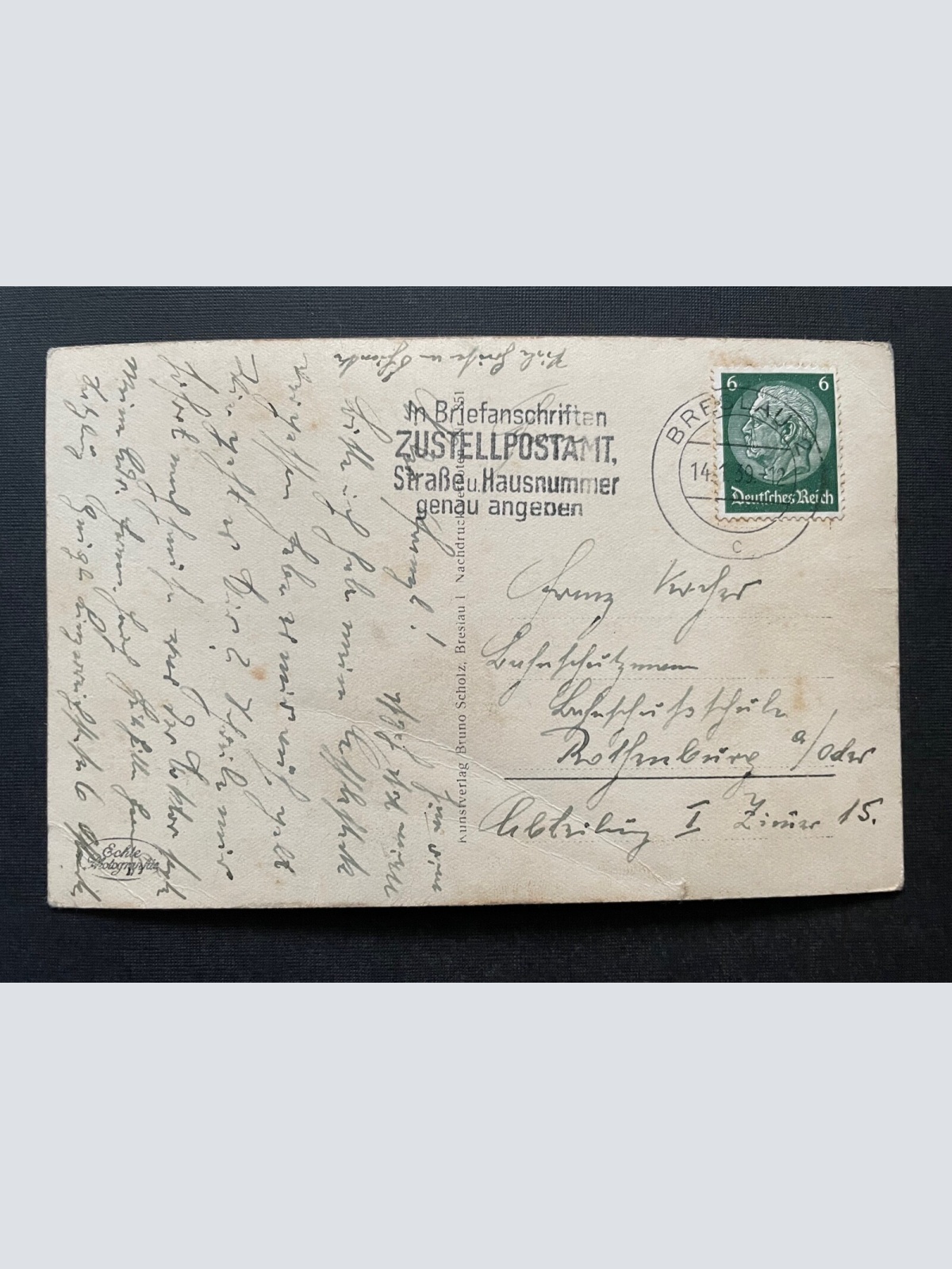 Breslau Oder Partie Kreuzkirche Dom Fluss Stadt Schlesien Polen 402180 TH A