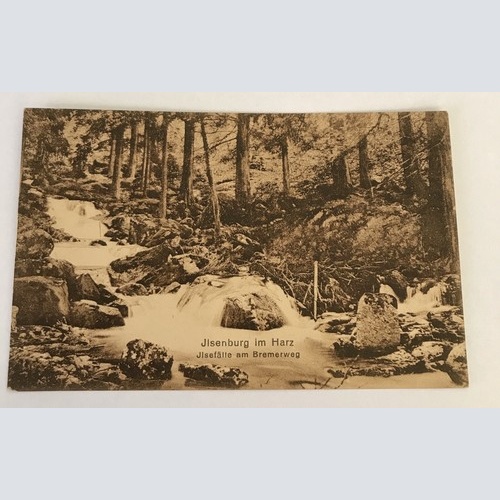 AK, Sachsen, Jisenburg, Harz, Jisefälle, Bremerweg (40046 BW)