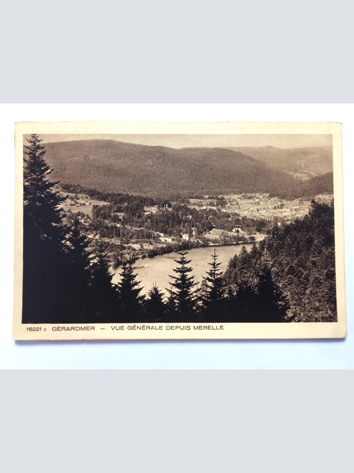 Gerardmer - Vue generale depuis Merelle - Gesamtansicht von Merelle 110023 TH