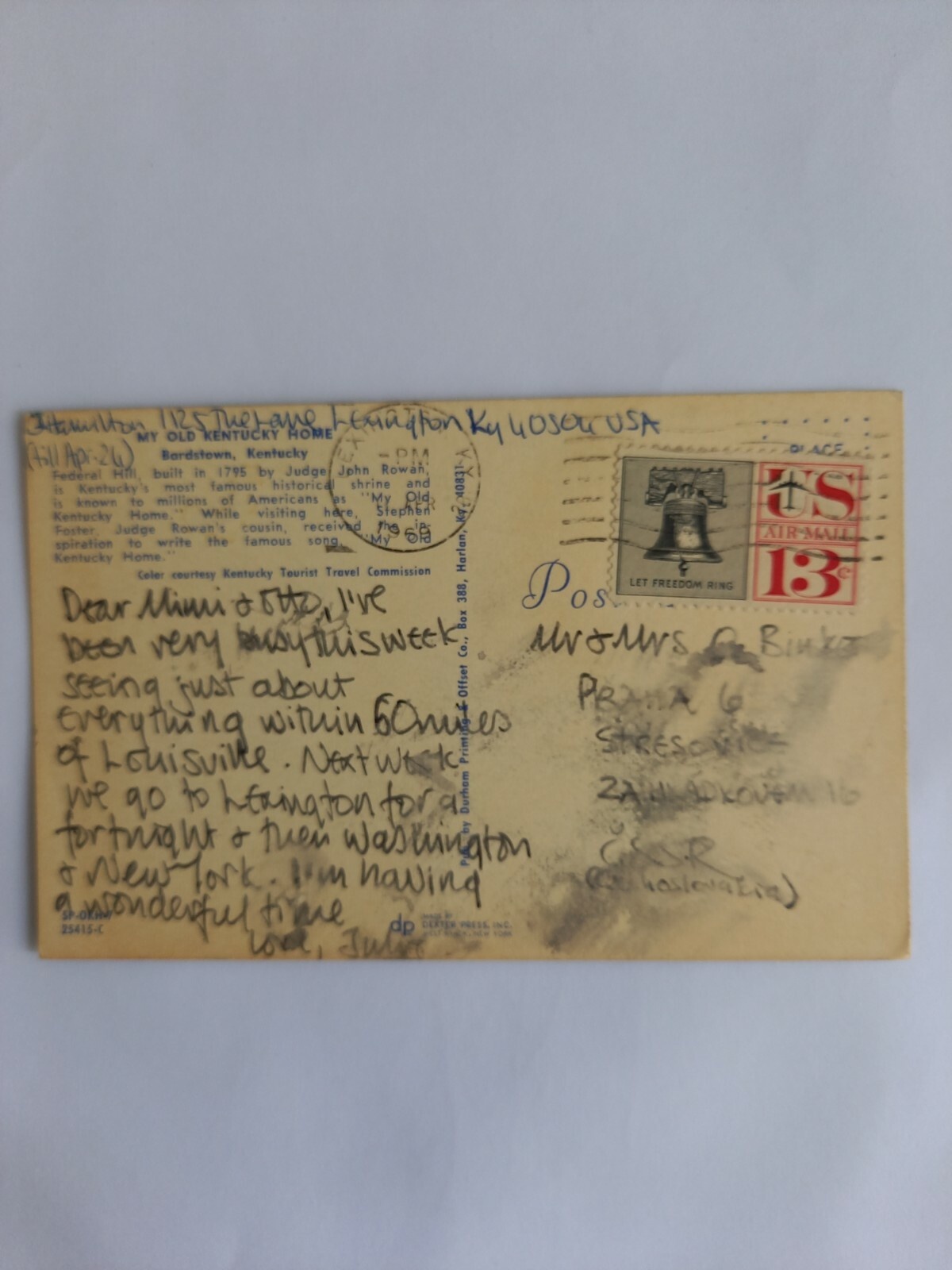 Old Kentucky Home 40159 GR