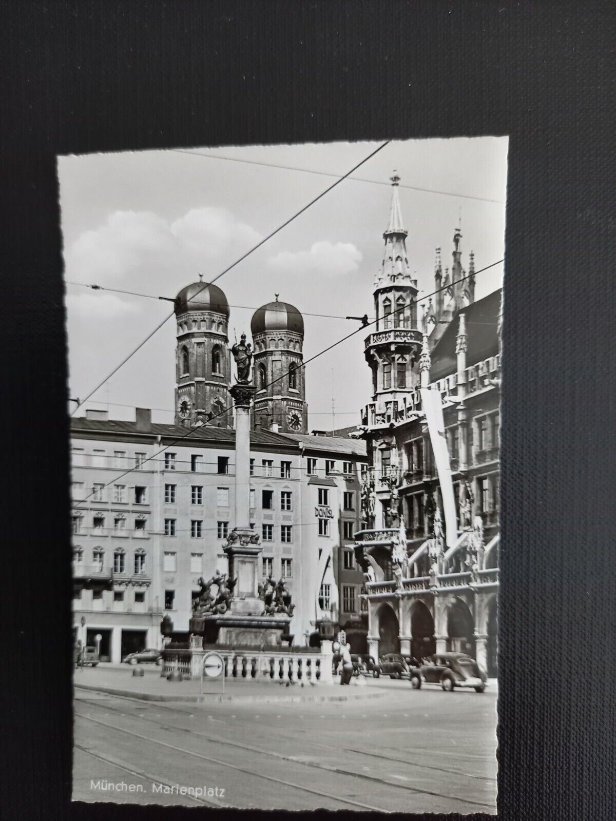 AK München Marienplatz 400460 gr F