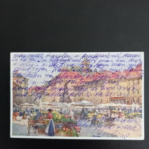 Ansichtskarte Graz Marktplatz 400461 gr F