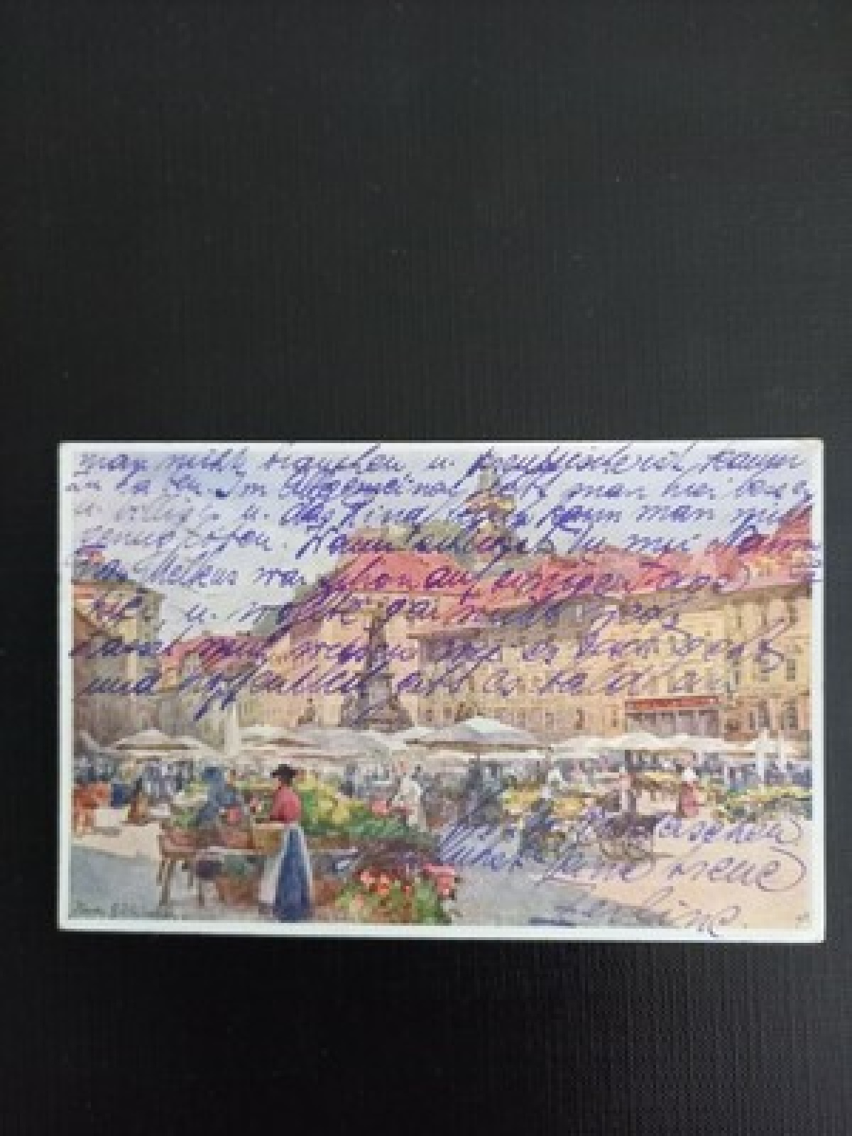 Ansichtskarte Graz Marktplatz 400461 gr F