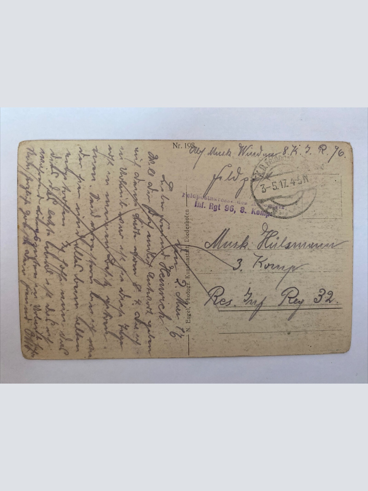 Ansichtskarte Westlicher Kriegsschauplatz - Fort Vaux nach der Erstürmung