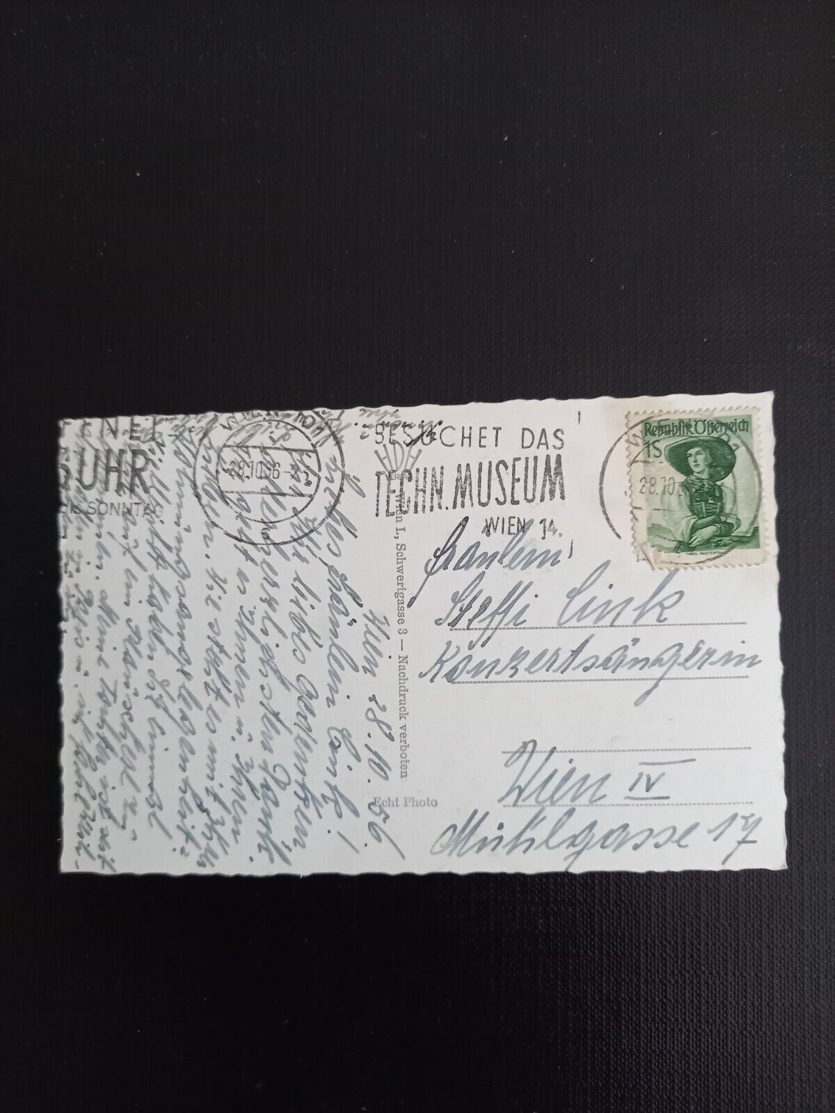 Ansichtskarte Wien, Maria Theresia Denkmal 400453 gr F