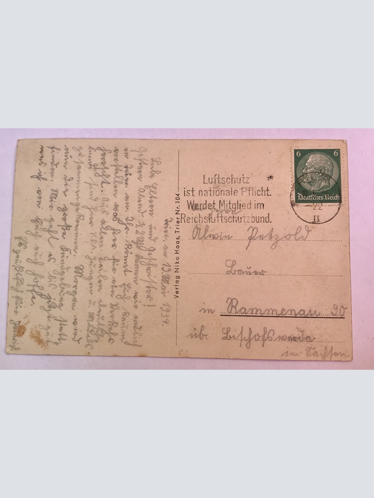 AK, Rheinland Pfalz, Trier, Porta Nigra,(40080 BW)