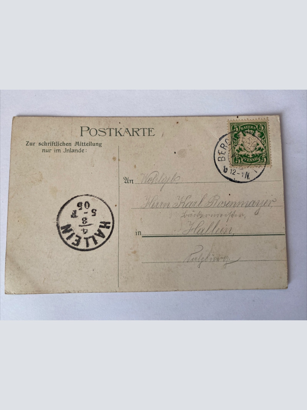 Ansichtskarte Berchtesgarden mit Watzmann, Tracht 410048 AH