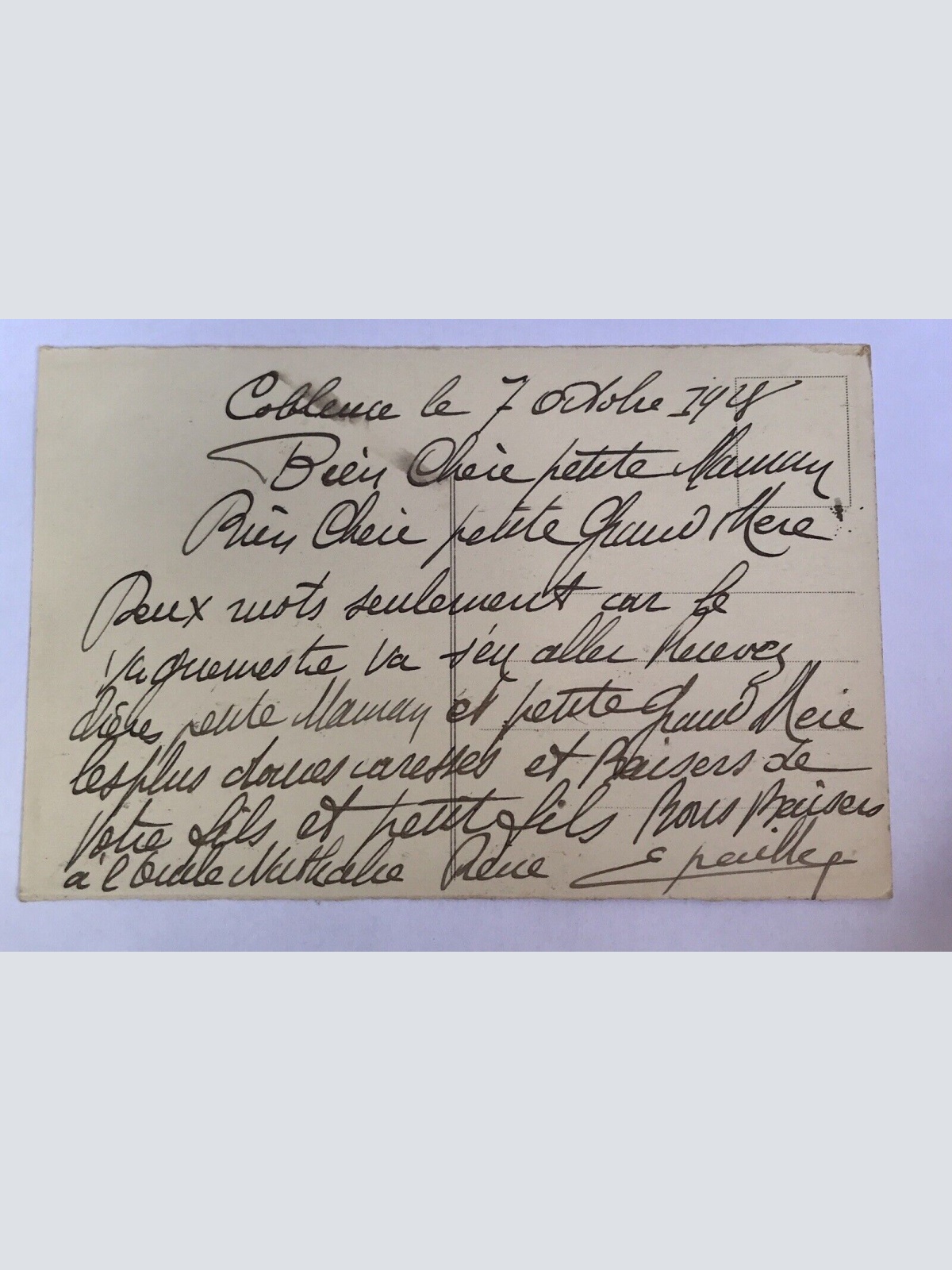 AK, Rheinland Pfalz, 1079, Coblence, Le Karthaos, Pferde (40078 BW)