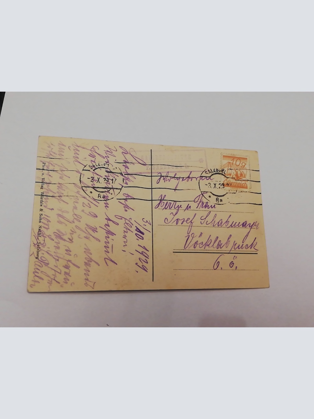 Salzburg Aussicht Gaisberg Spitze 600306A tl