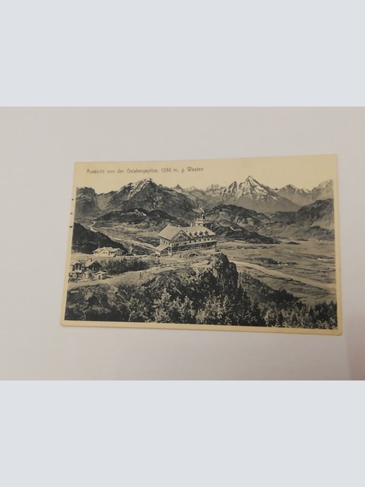 Salzburg Aussicht Gaisberg Spitze 600306A tl