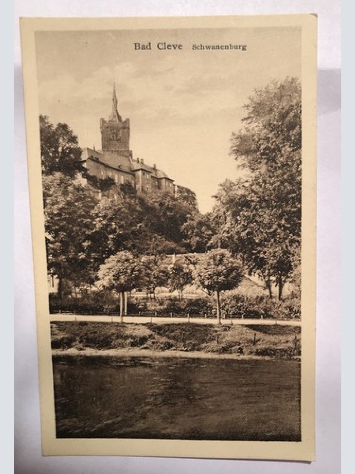 Ak, Nord Rhein Westfalen, Schwanenburg, Bad Cleve (40020 BW)
