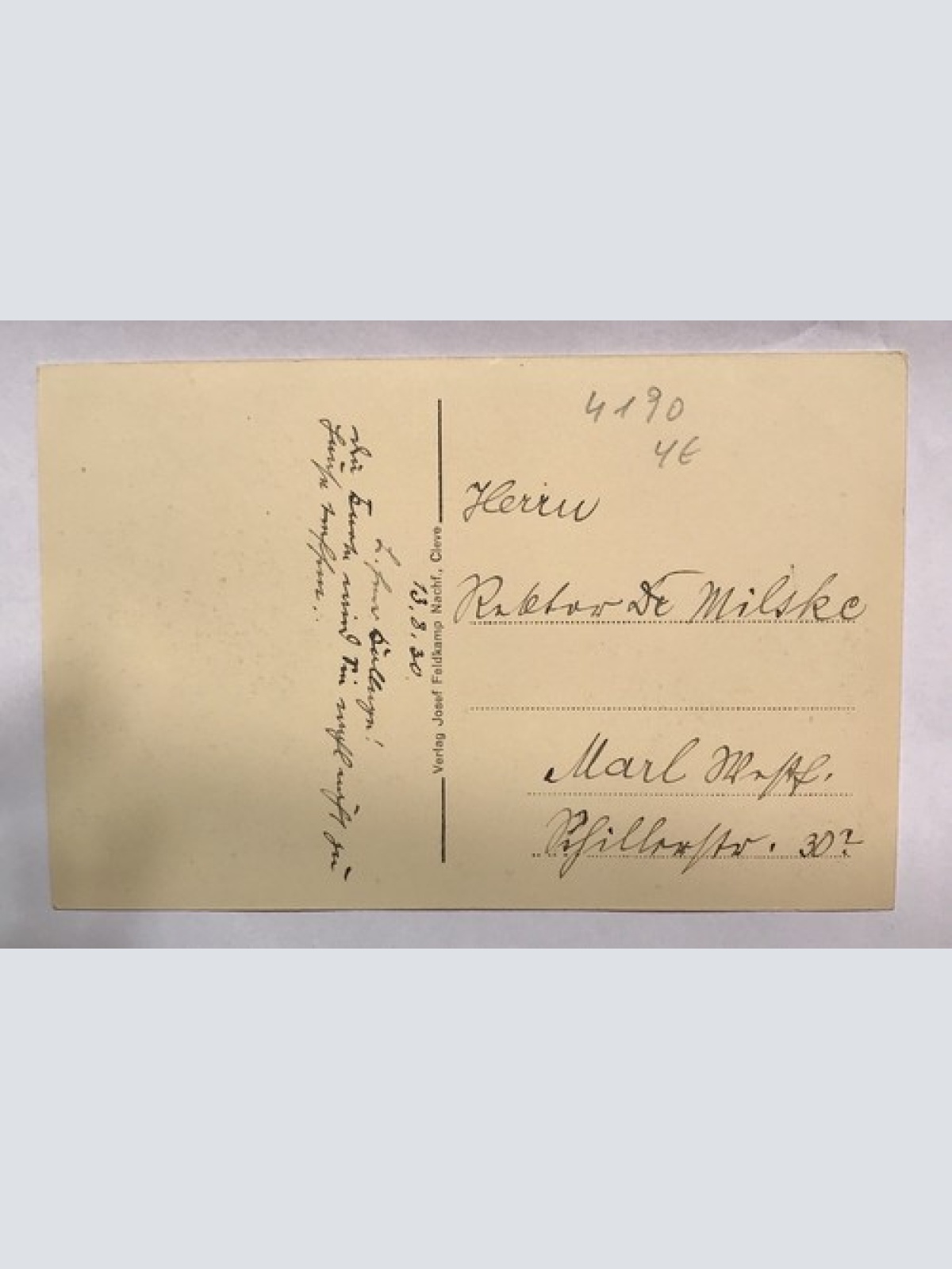 Ak, Nord Rhein Westfalen, Schwanenburg, Bad Cleve (40020 BW)