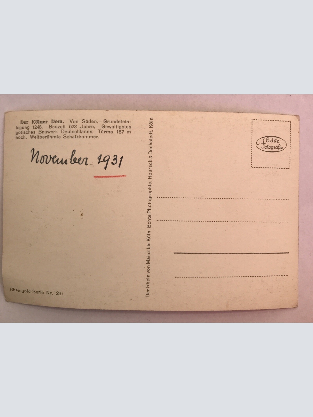 AK, Köln, Dom Vom Süden (40069 BW)