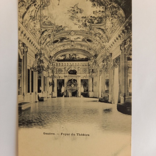Genf Foyer du Theatre 40135 GR