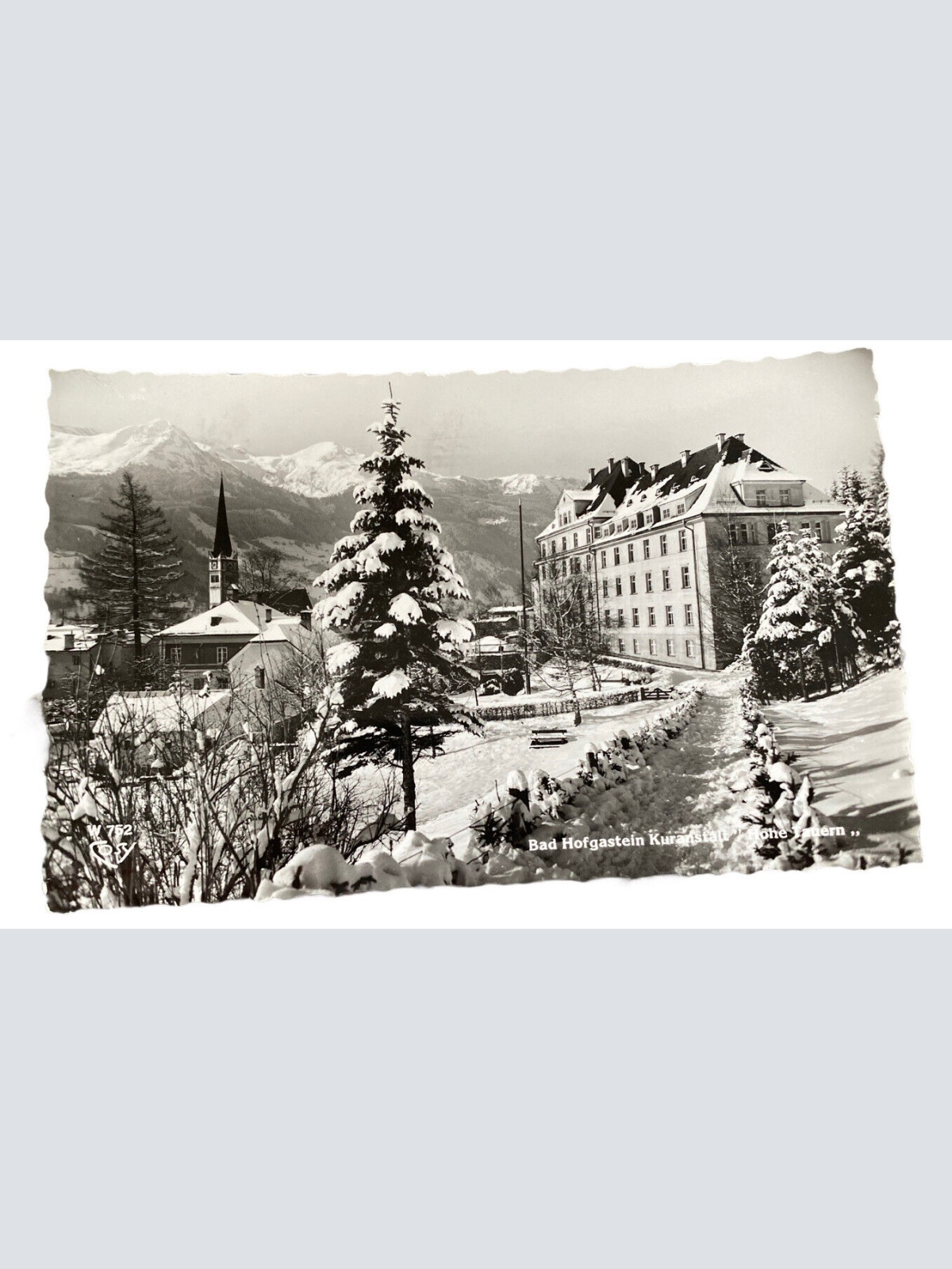 Bad Hofgastein Kuranstalt Hohe Tauern Wintermotiv 10009