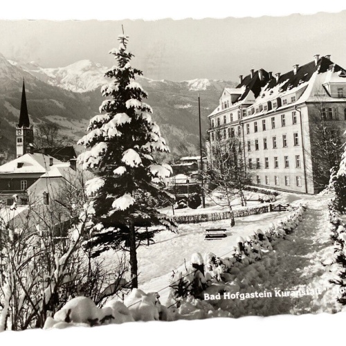 Bad Hofgastein Kuranstalt Hohe Tauern Wintermotiv 10009