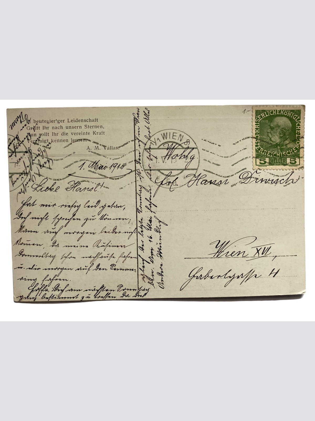 Patriotika I Weltkrieg Kaiser Wilhelm 10023