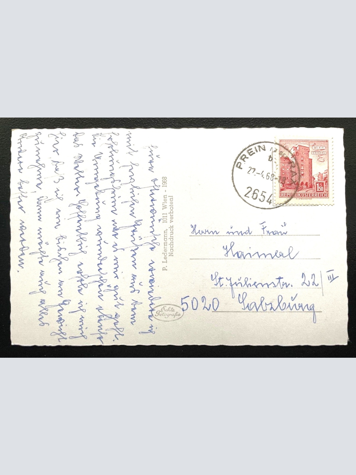 Kur Erholungsheim Raxblick Rax Berg Gebirge Gebäude Niederösterreich 600178A D