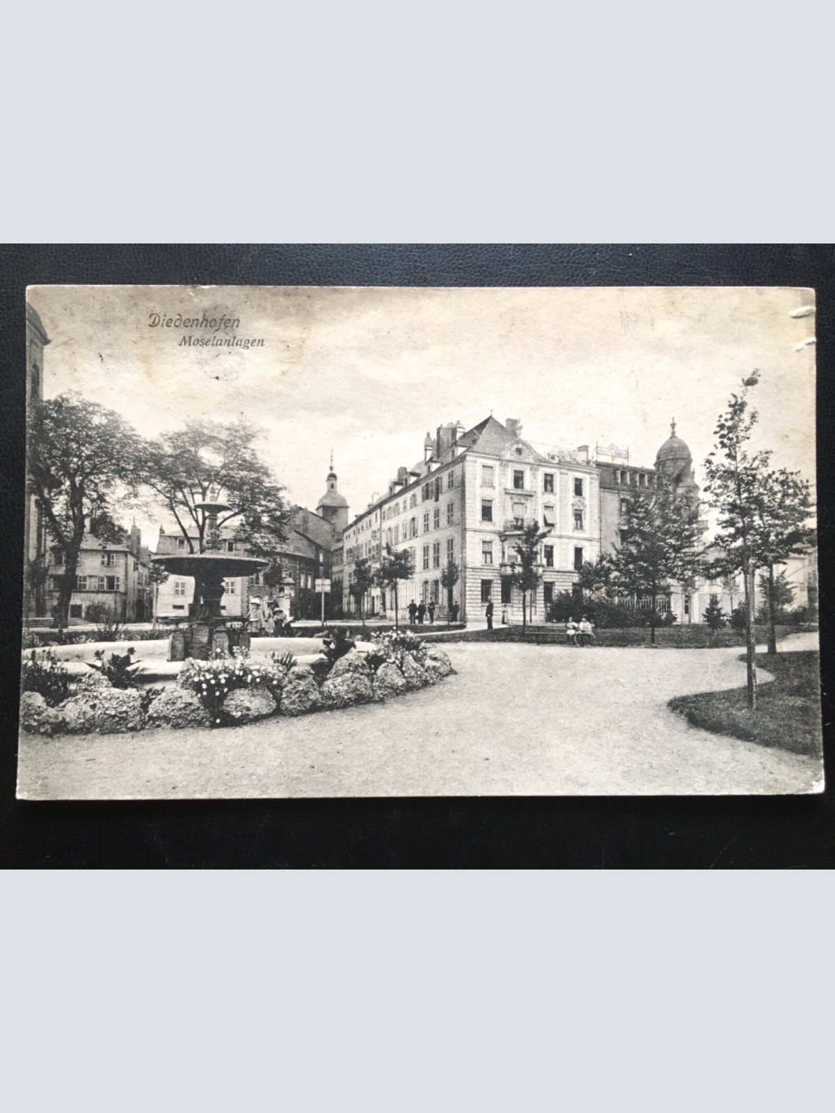 Diedenhofen - Moselanlagen - Thionville - Springbrunnen - Lothringen 180098 TH