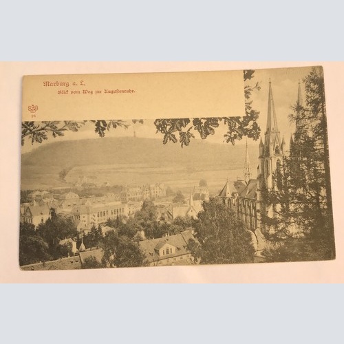 AK, Hessen, Marburg, Weg Augustenruhe (40008 BW)