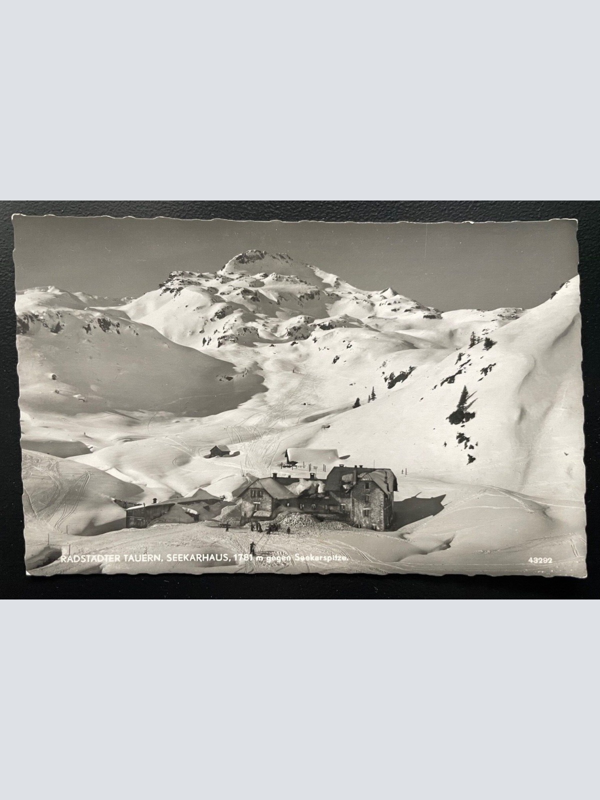 Radstädter Tauern Seekarhaus Berg Gebirge Schnee Salzburg Österreich 600153A D