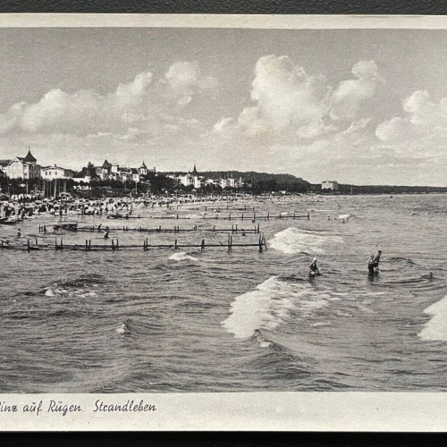 Ostseebad Binz Rügen Strandleben Mecklenburg-Vorpommern Deutschland 600196A TH D