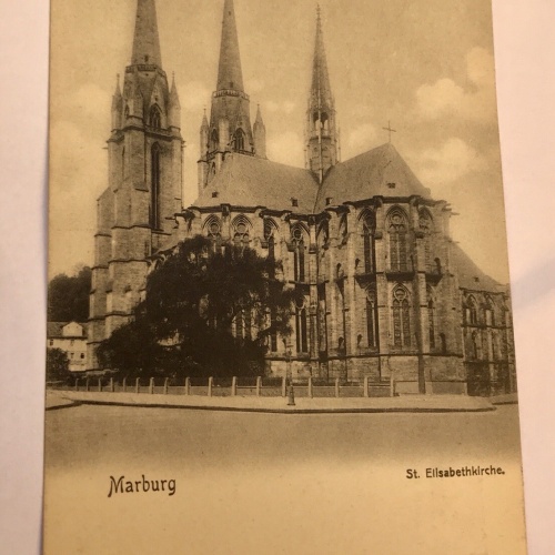 AK, Hessen, Marburg, Elisabehtkirche