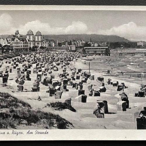 Ostseebad Binz Rügen Am Strande Mecklenburg-Vorpommern Deutschland 600197A TH D