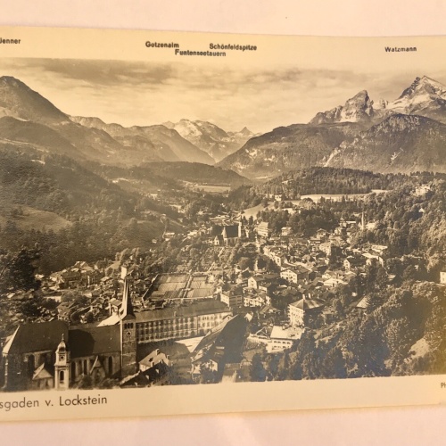 AK, Berchtesgaden, Lockstein, Bayern (40053 BW)