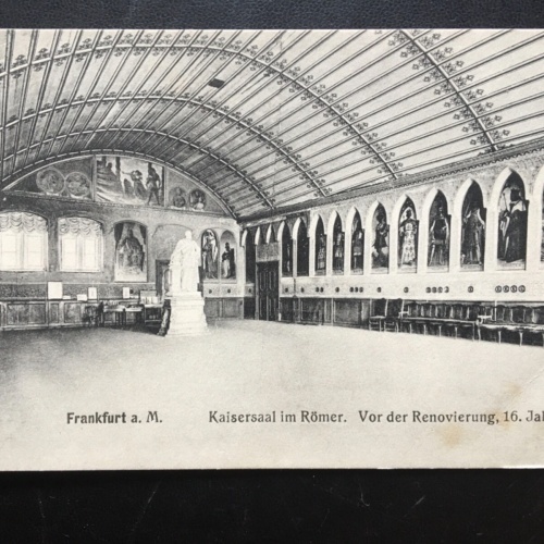 Frankfurt am Main - Kaisersaal im Römer - Vor d. Renovierung 16.Jahrh. 180113 TH