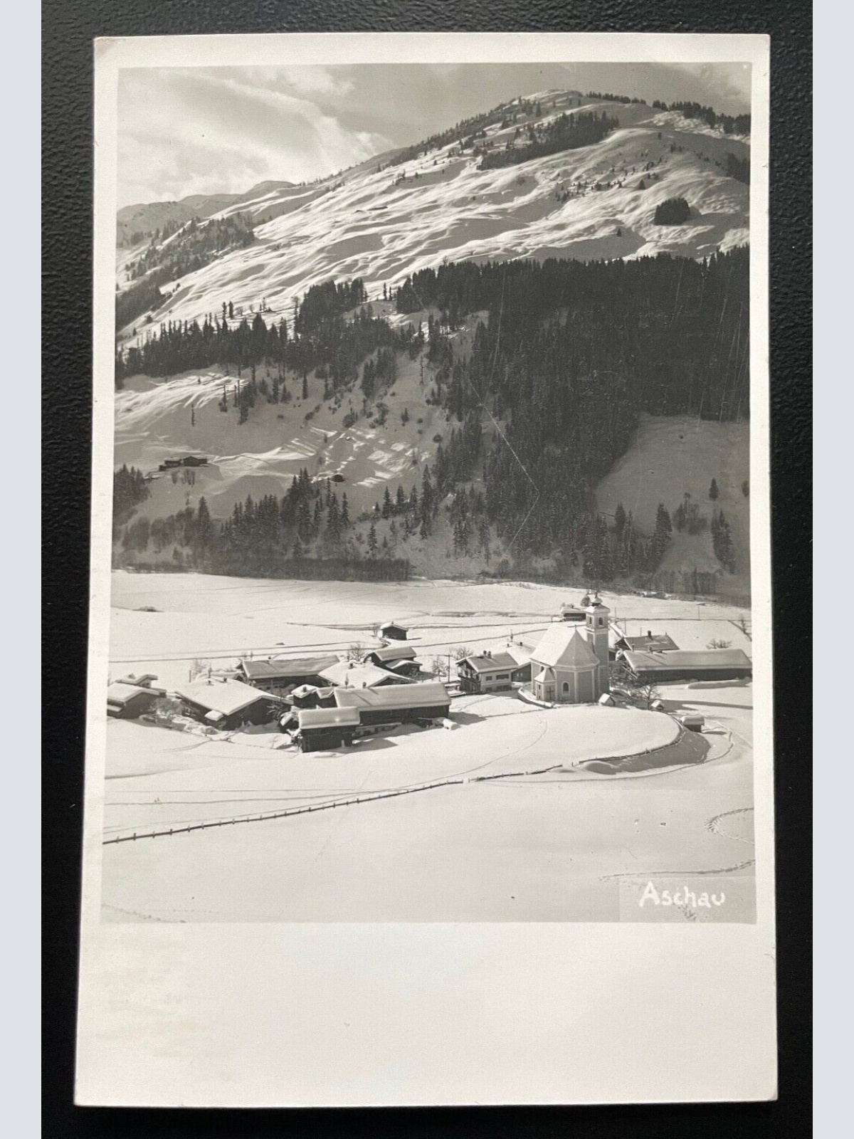 Aschau Zillertal Ort Schnee Winter Gebirge Berg Tirol Österreich 600151A TH D