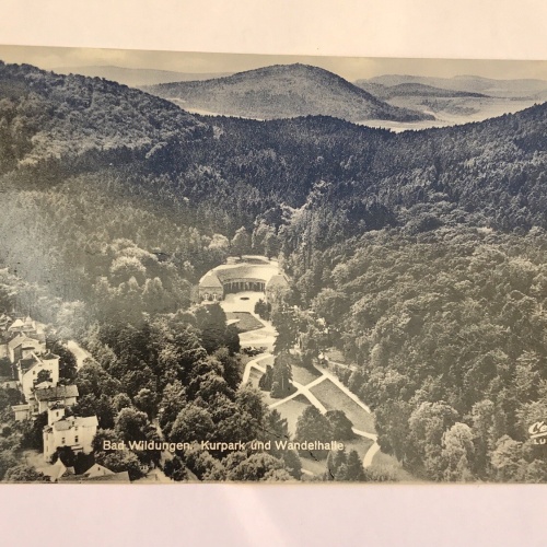 AK, Hessen, Bad Wildungen, Kurpark, Wandelhalle (40014 BW)