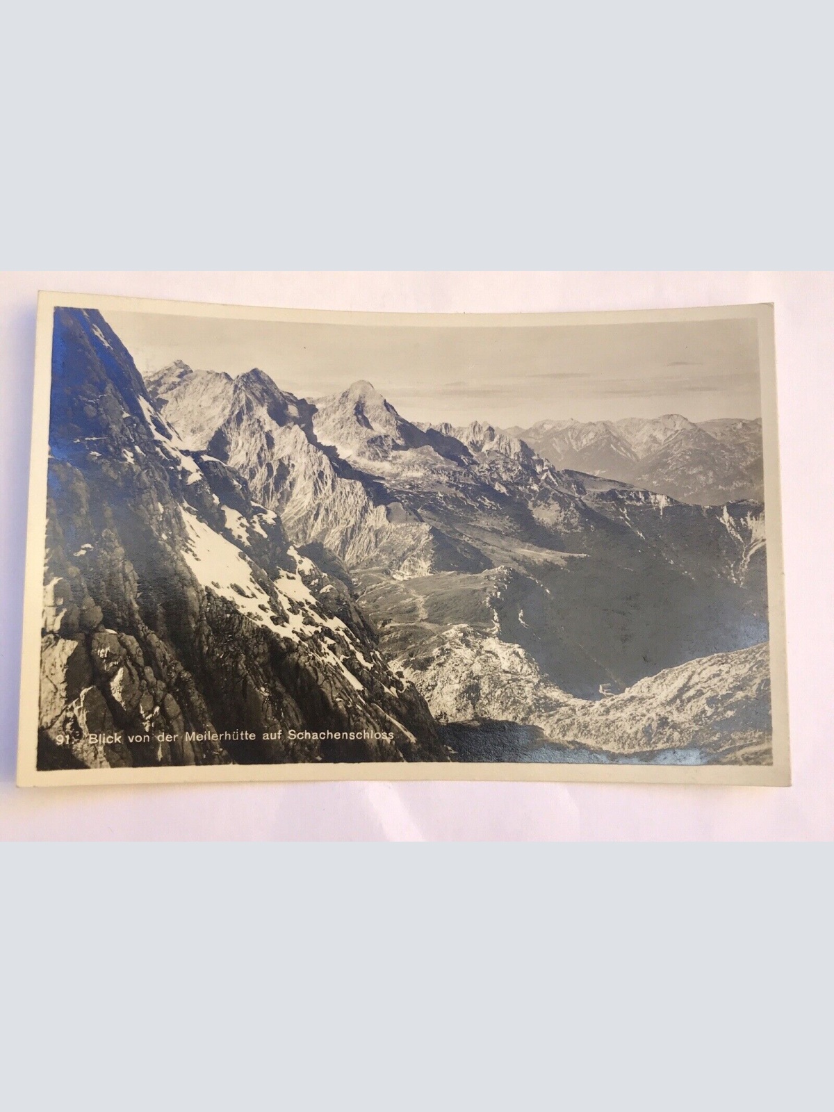 ak, Bayern, Meilerhütte, Schachenschloss, Gebirge (40062 Bw) G