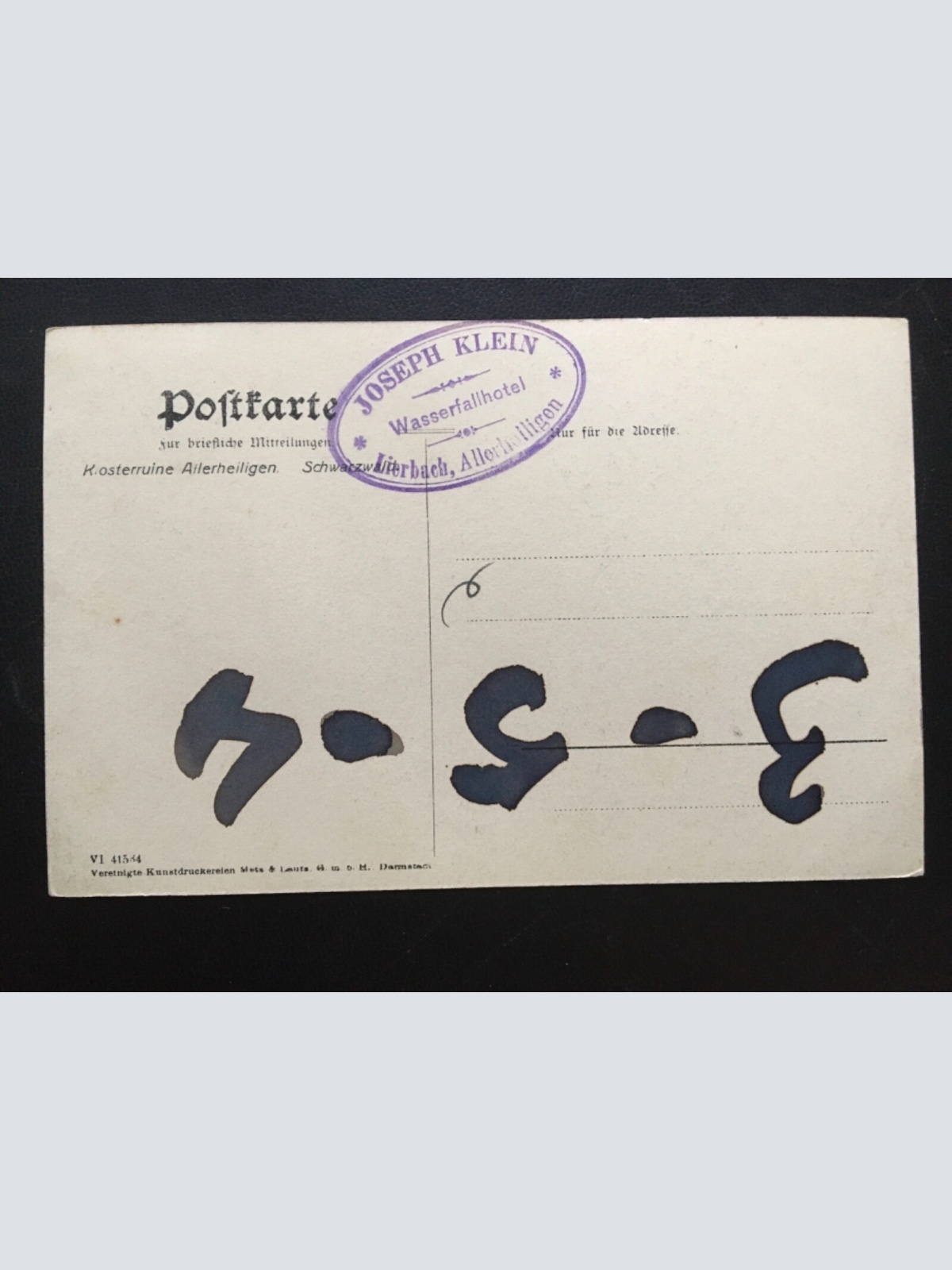 Klosterruine Allerheiligen - Schwarzwald - Oppenau 180120 TH