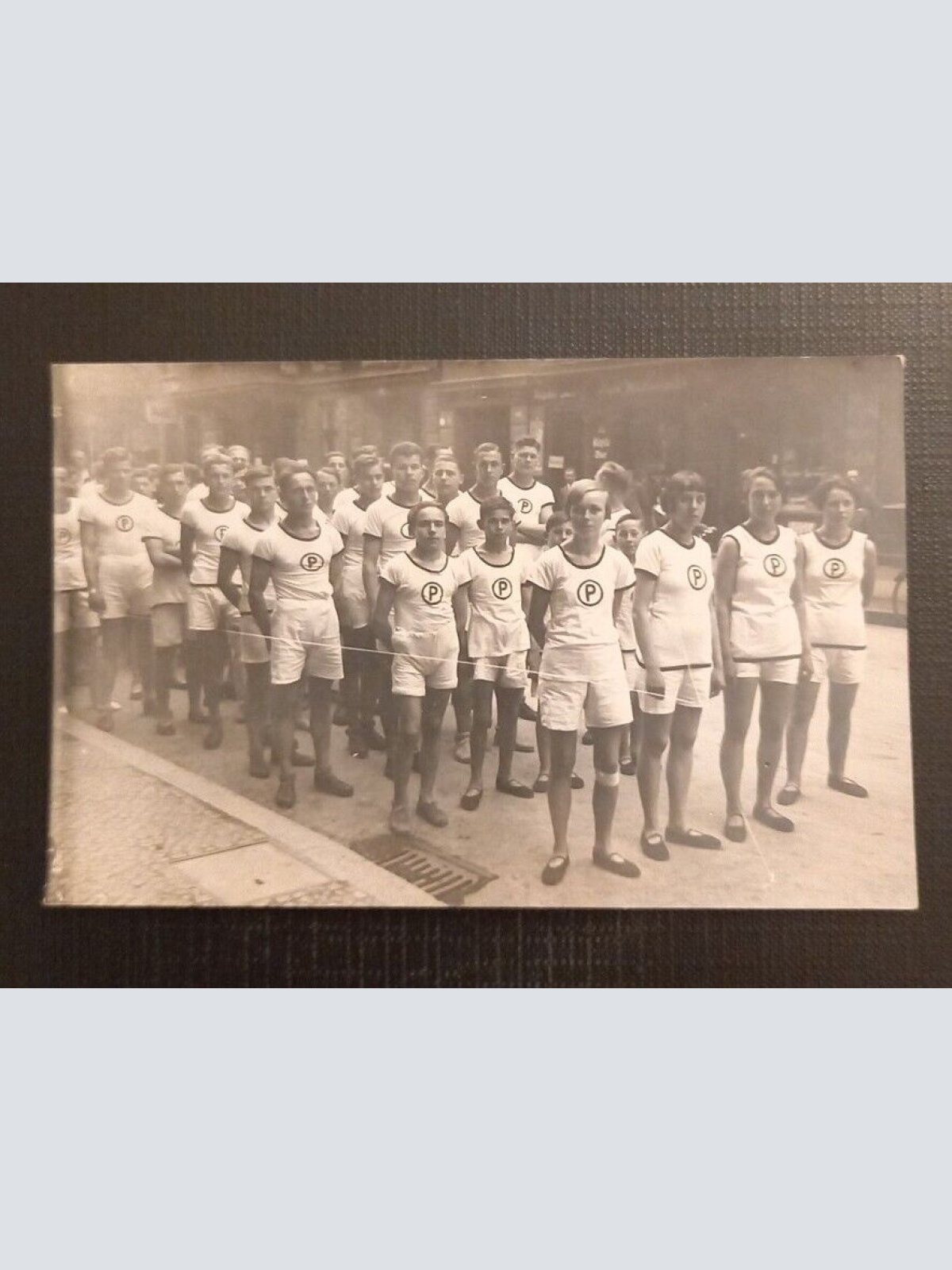 Ansichtskarte Aufmarsch Zum Anschwimmen Schwimmen Schwimmer Des Poseidon Ga