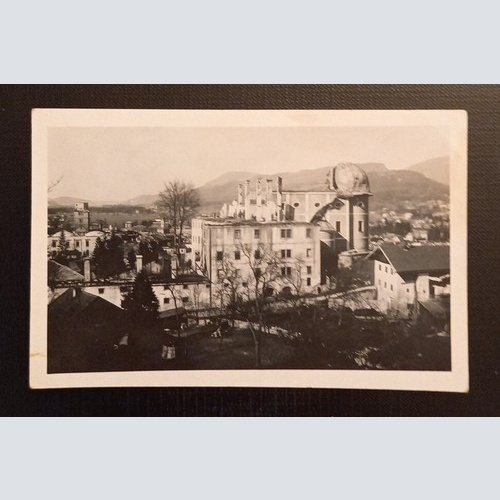 Hallein Zerstörtes Gebäude 650226 Ga E