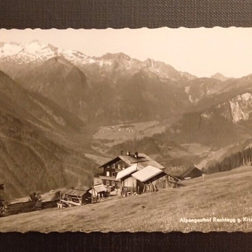 Ansichtskarte Alpengasthof Rechtegg G.Krimml 650238 Ga E