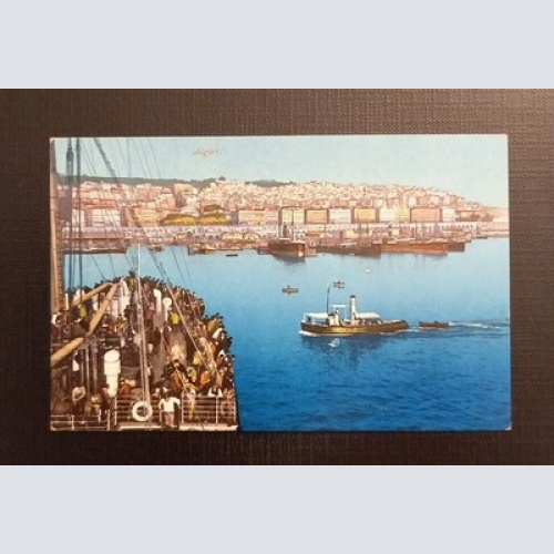 Ansichtskarte Algier Schiff Boot 650206 Ga E