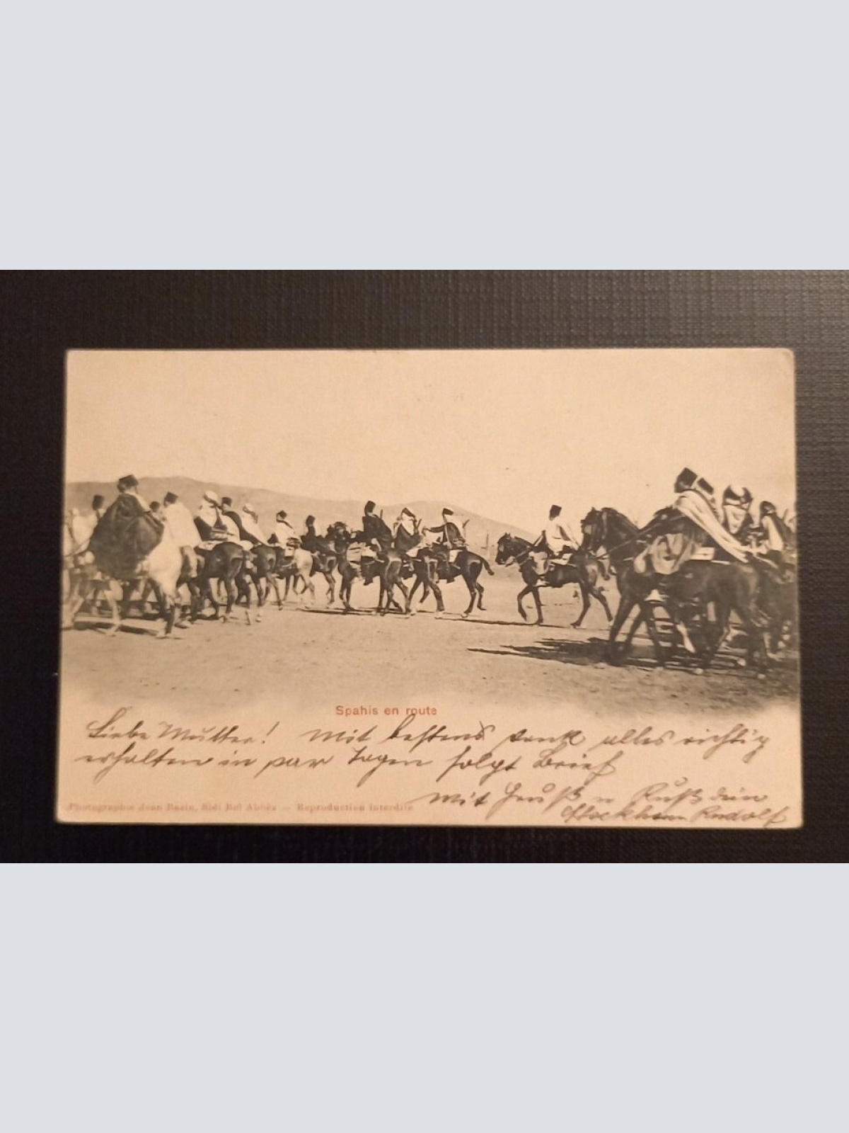 Spahis En Route Pferd Reiter 650210 Ga E