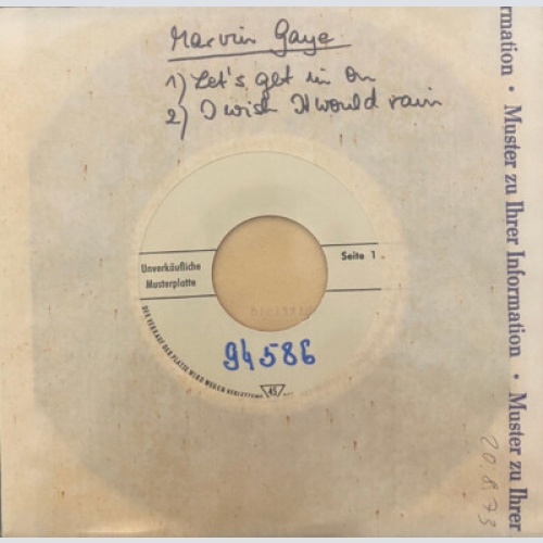 Marvin Gaye - Let's Get It On (7", Single, TP)